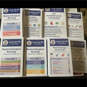 Level Up RN study flashcards by Cathy Parkes